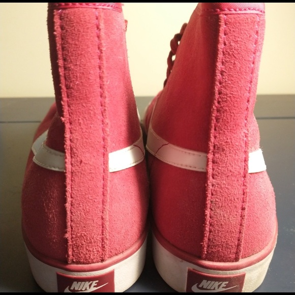 Nike Women's Primo Court Mid Suede Pink - Picture 3 of 4